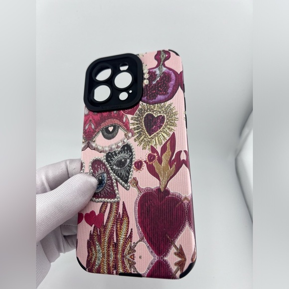 iPhone 16 Pro Max Case – Sacred Heart & Evil Eye Art Design,Chic & Protective - Picture 6 of 6